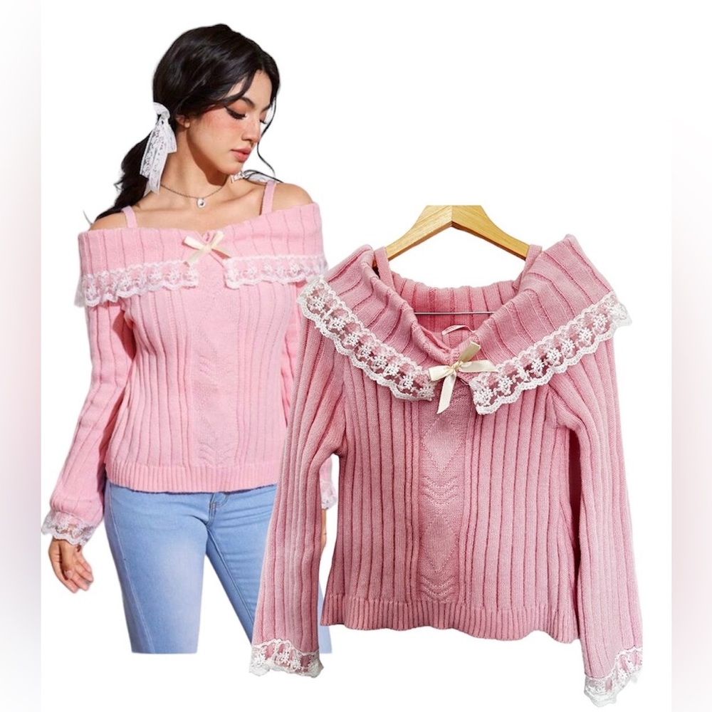 ROMWE, pink kawaii blouse, used in excellent condition